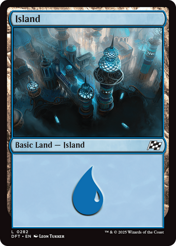 Magic: The Gathering - Island - Aetherdrift