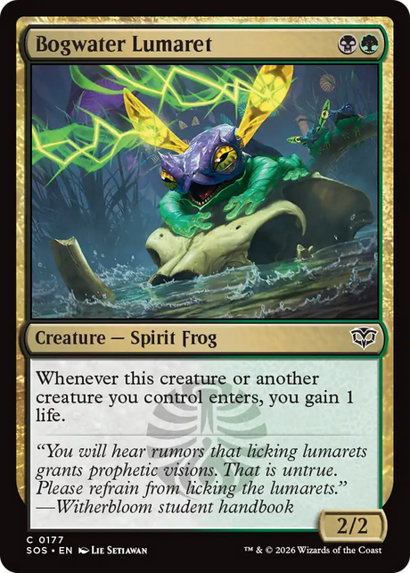 Magic: The Gathering - Bogwater Lumaret - Secrets of Strixhaven