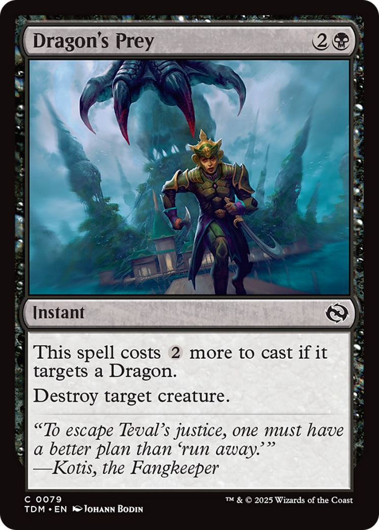 Magic: The Gathering - Dragon's Prey Foil - Tarkir: Dragonstorm