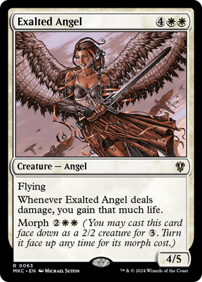 Magic: The Gathering - Exalted Angel - Murders at Karlov Manor Commander