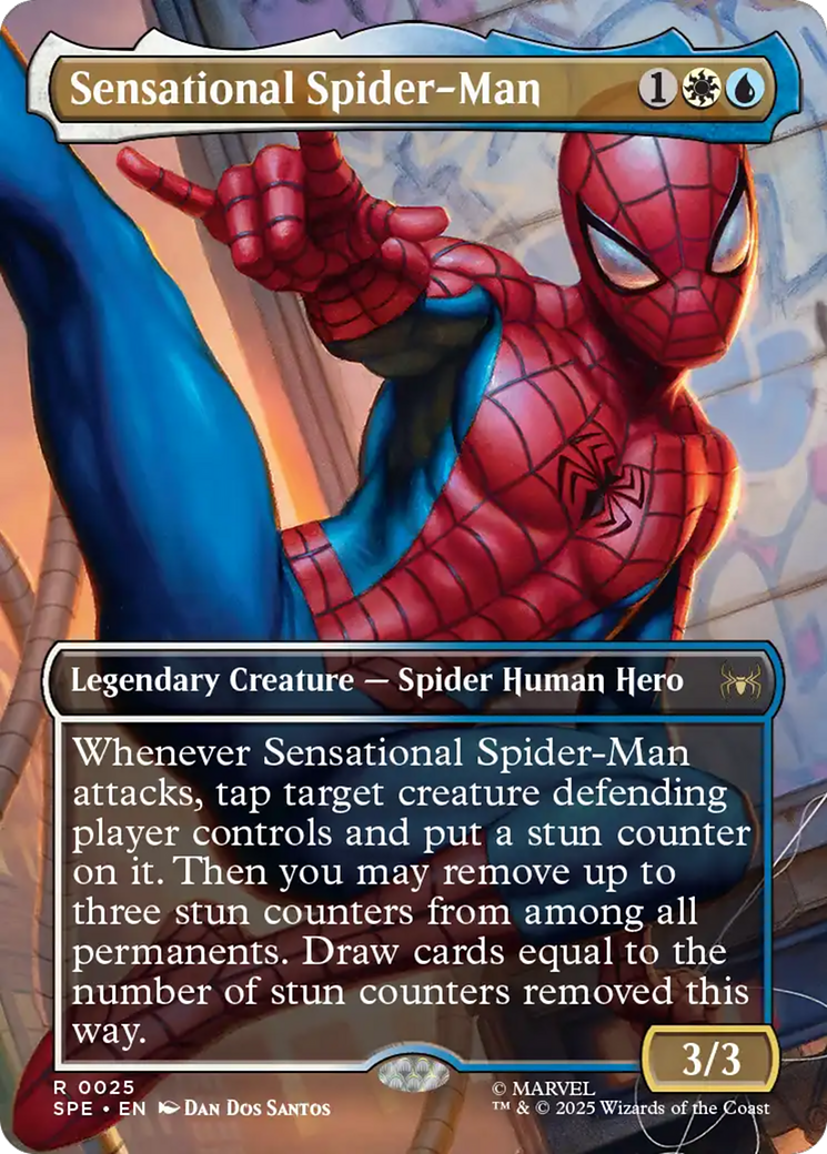 Magic: The Gathering - Sensational Spider-Man Foil - Marvel's Spider-Man Eternal