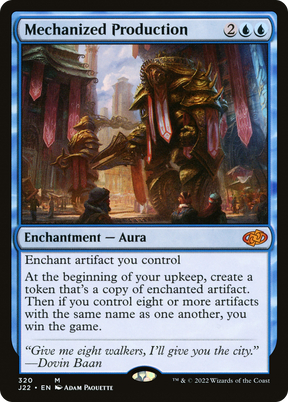 Magic: The Gathering - Mechanized Production - Jumpstart 2022