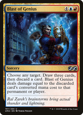Magic: The Gathering - Blast of Genius Foil - Ultimate Masters