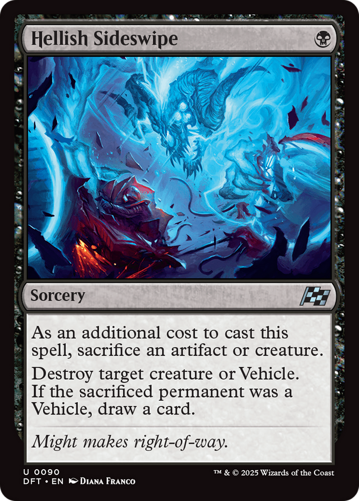 Magic: The Gathering - Hellish Sideswipe - Aetherdrift