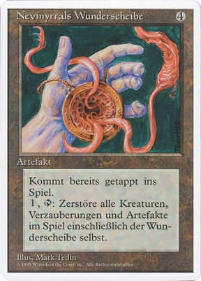 Magic: The Gathering - Nevinyrrals Wunderscheibe - Revised Edition
