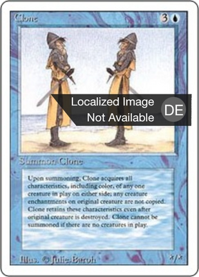 Magic: The Gathering - Klon - Revised Edition