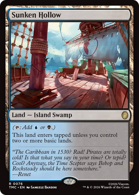 Magic: The Gathering - Sunken Hollow - Teenage Mutant Ninja Turtles Eternal
