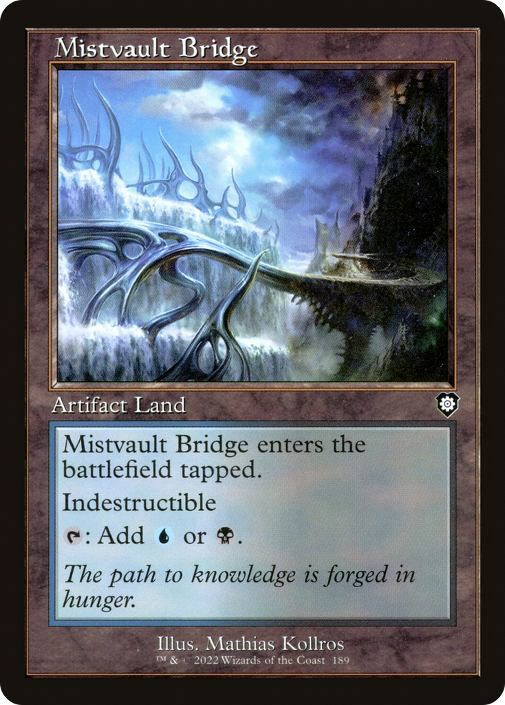 Magic: The Gathering - Mistvault Bridge - The Brothers' War Commander