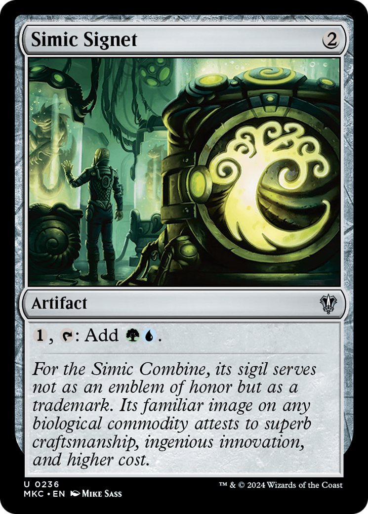 Magic: The Gathering - Simic Signet - Murders at Karlov Manor Commander