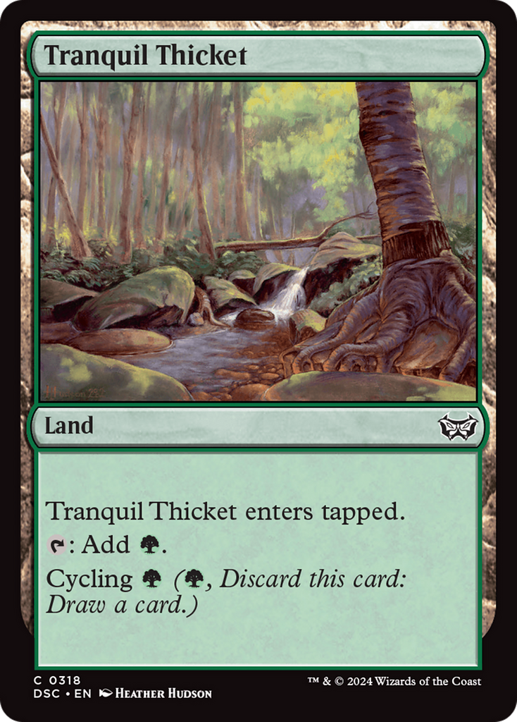 Magic: The Gathering - Tranquil Thicket - Duskmourn: House of Horror Commander