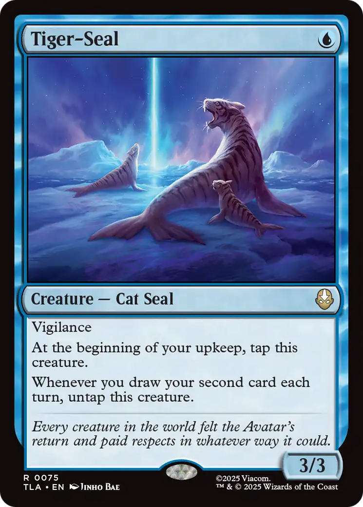 Magic: The Gathering - Tiger-Seal - Avatar: The Last Airbender