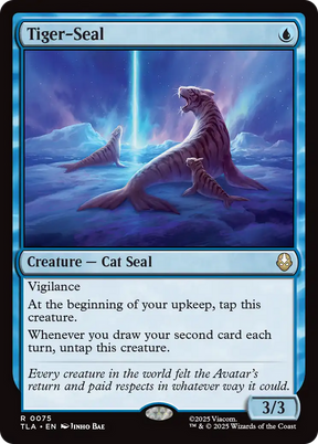 Magic: The Gathering - Tiger-Seal Foil - Avatar: The Last Airbender