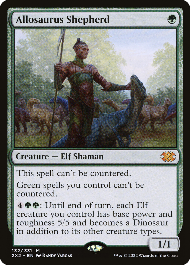 Magic: The Gathering - Allosaurus Shepherd - Double Masters 2022
