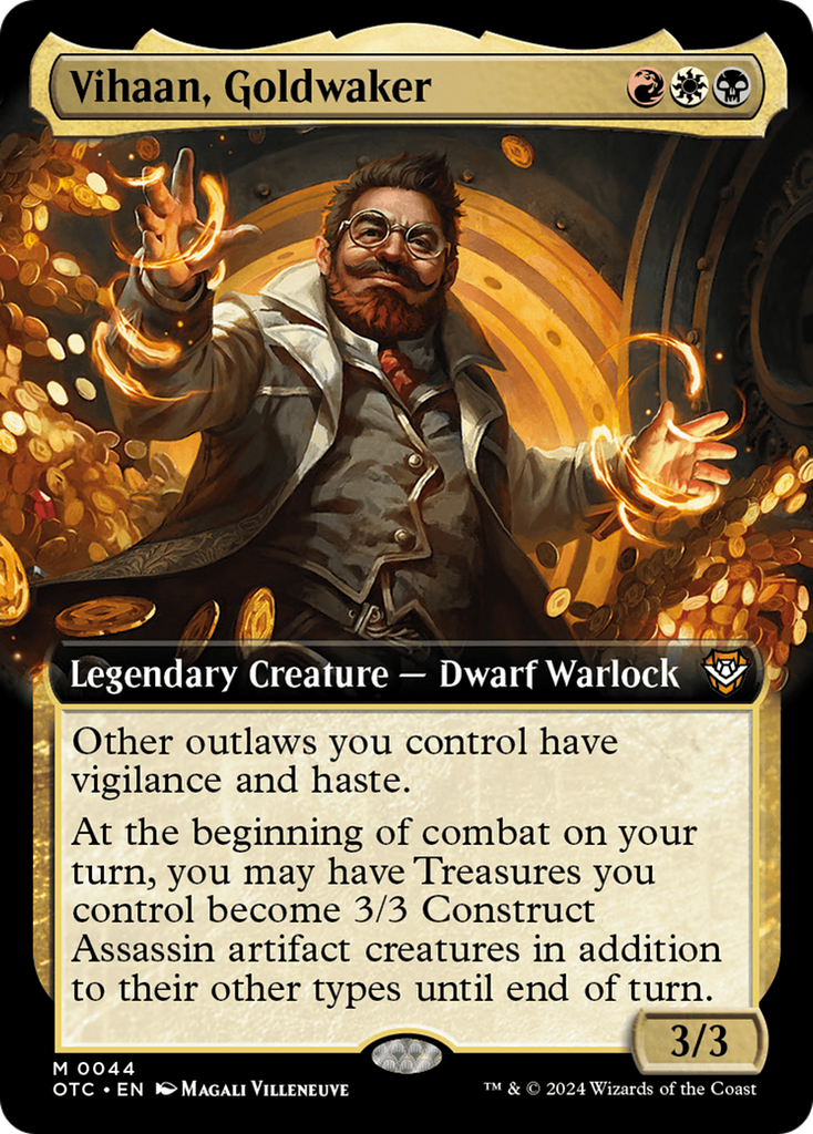 Magic: The Gathering - Vihaan, Goldwaker Foil - Outlaws of Thunder Junction Commander