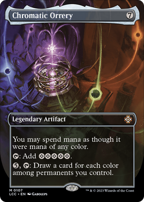 Magic: The Gathering - Chromatic Orrery Foil - The Lost Caverns of Ixalan Commander
