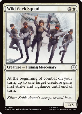 Magic: The Gathering - Wild Pack Squad Foil - Marvel's Spider-Man