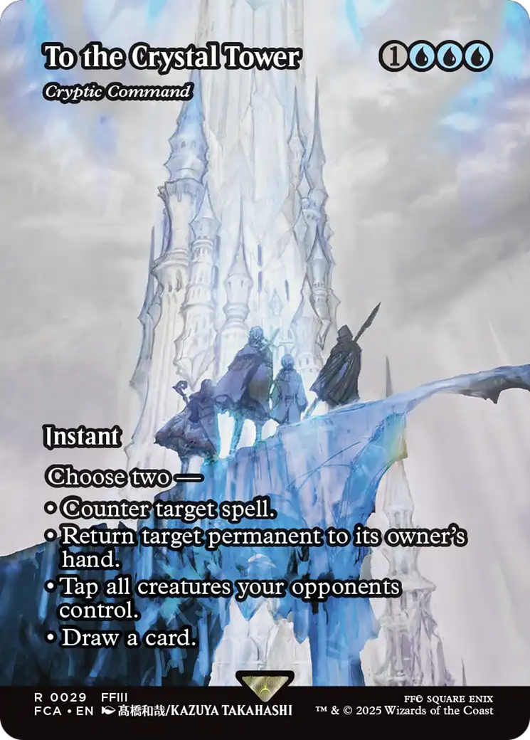 Magic: The Gathering - Cryptic Command Foil - Final Fantasy: Through the Ages