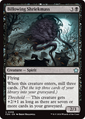 Magic: The Gathering - Billowing Shriekmass - Foundations