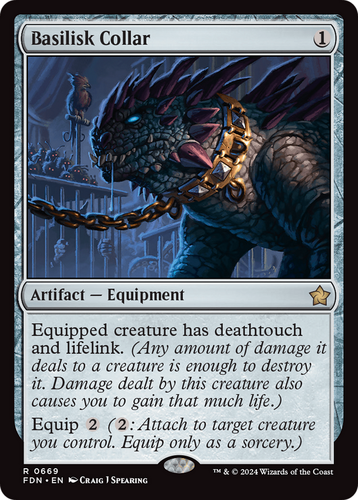 Magic: The Gathering - Basilisk Collar - Foundations