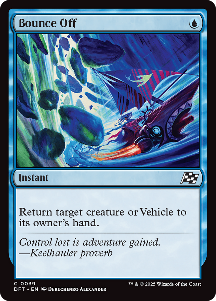 Magic: The Gathering - Bounce Off - Aetherdrift