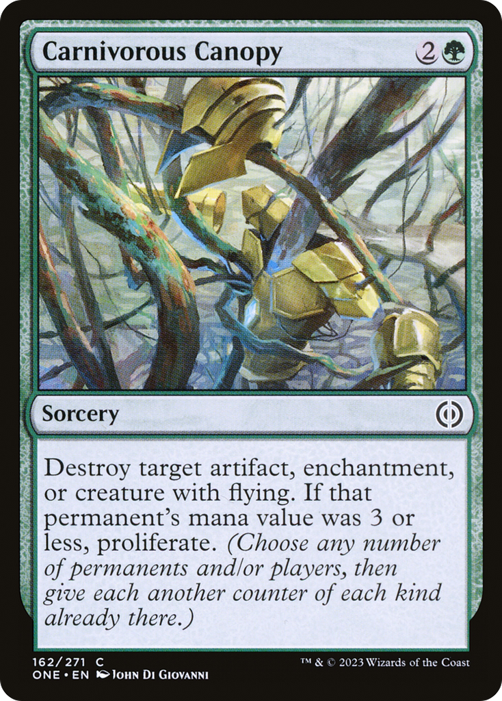 Magic: The Gathering - Carnivorous Canopy - Phyrexia: All Will Be One