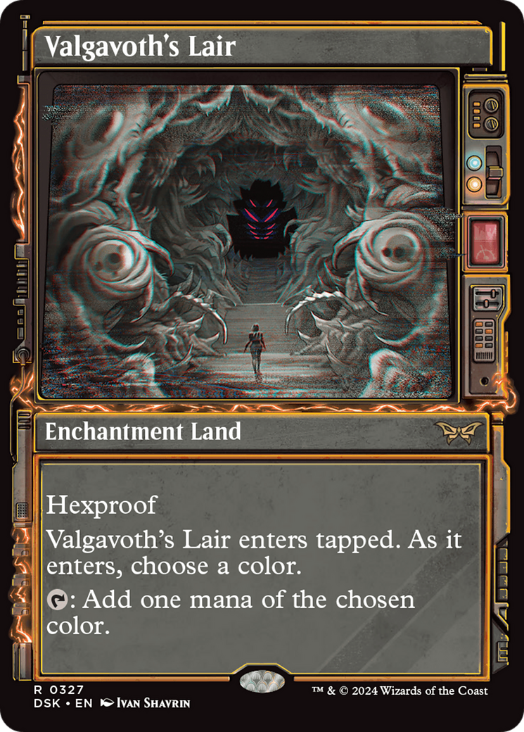 Magic: The Gathering - Valgavoth's Lair Foil - Duskmourn: House of Horror