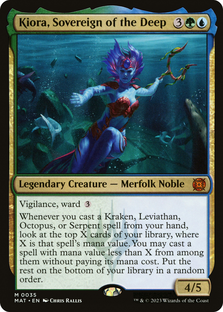 Magic: The Gathering - Kiora, Sovereign of the Deep - March of the Machine: The Aftermath