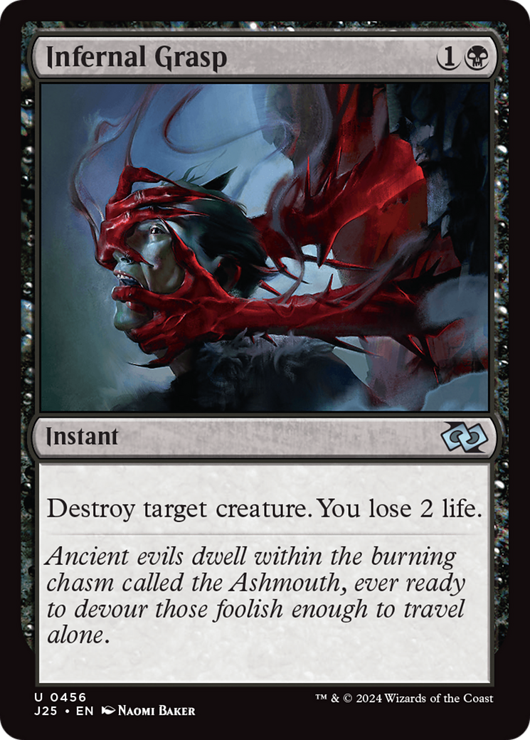 Magic: The Gathering - Infernal Grasp - Foundations Jumpstart