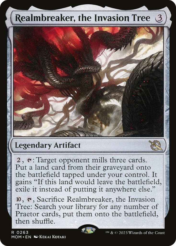 Magic: The Gathering - Realmbreaker, the Invasion Tree Foil - March of the Machine