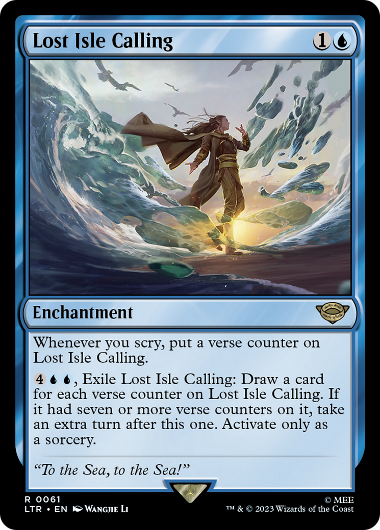 Magic: The Gathering - Lost Isle Calling Foil - The Lord of the Rings: Tales of Middle-earth