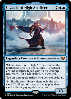 Magic: The Gathering - Urza, Lord High Artificer - Commander Masters