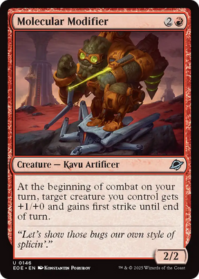 Magic: The Gathering - Molecular Modifier Foil - Edge of Eternities