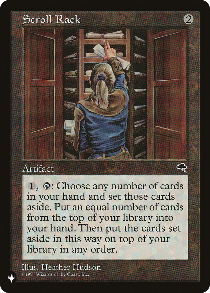 Magic: The Gathering - Scroll Rack - The List