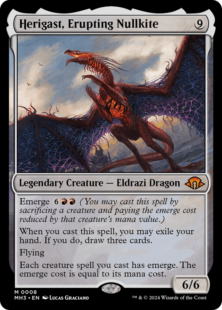 Magic: The Gathering - Herigast, Erupting Nullkite Foil - Modern Horizons 3