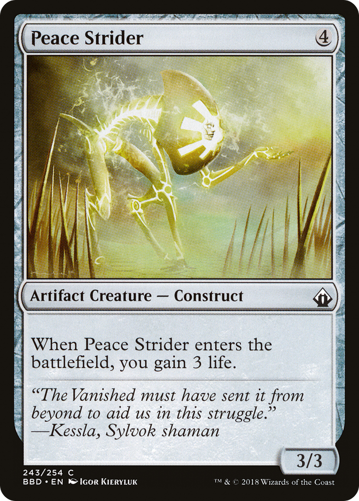 Magic: The Gathering - Peace Strider Foil - Battlebond