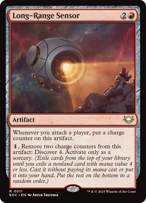 Magic: The Gathering - Long-Range Sensor - Edge of Eternities Commander