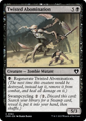 Magic: The Gathering - Twisted Abomination - Commander Masters