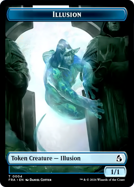 Magic: The Gathering - Illusion Token - Reality Fracture Tokens