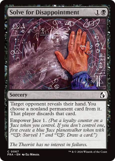Magic: The Gathering - Solve for Disappointment - Reality Fracture