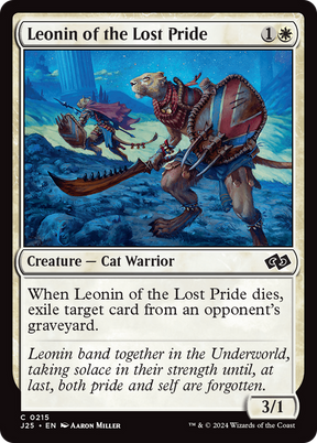 Magic: The Gathering - Leonin of the Lost Pride - Foundations Jumpstart