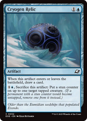 Magic: The Gathering - Cryogen Relic - Edge of Eternities