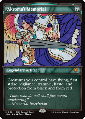 Magic: The Gathering - Akroma's Memorial Foil - Special Guests