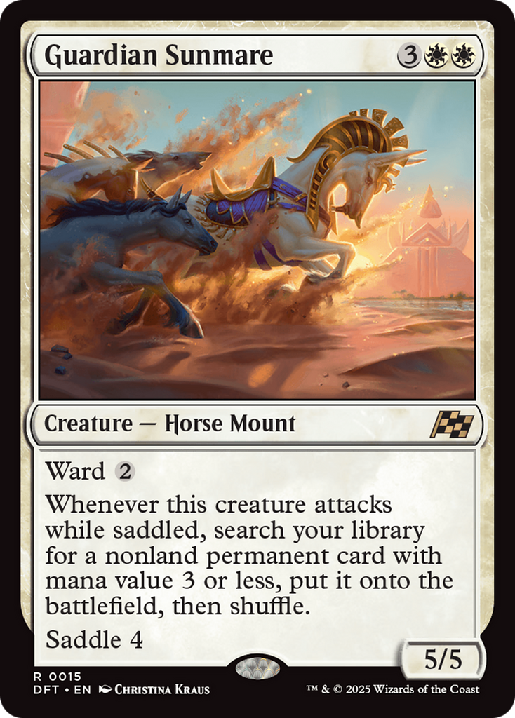 Magic: The Gathering - Guardian Sunmare - Aetherdrift