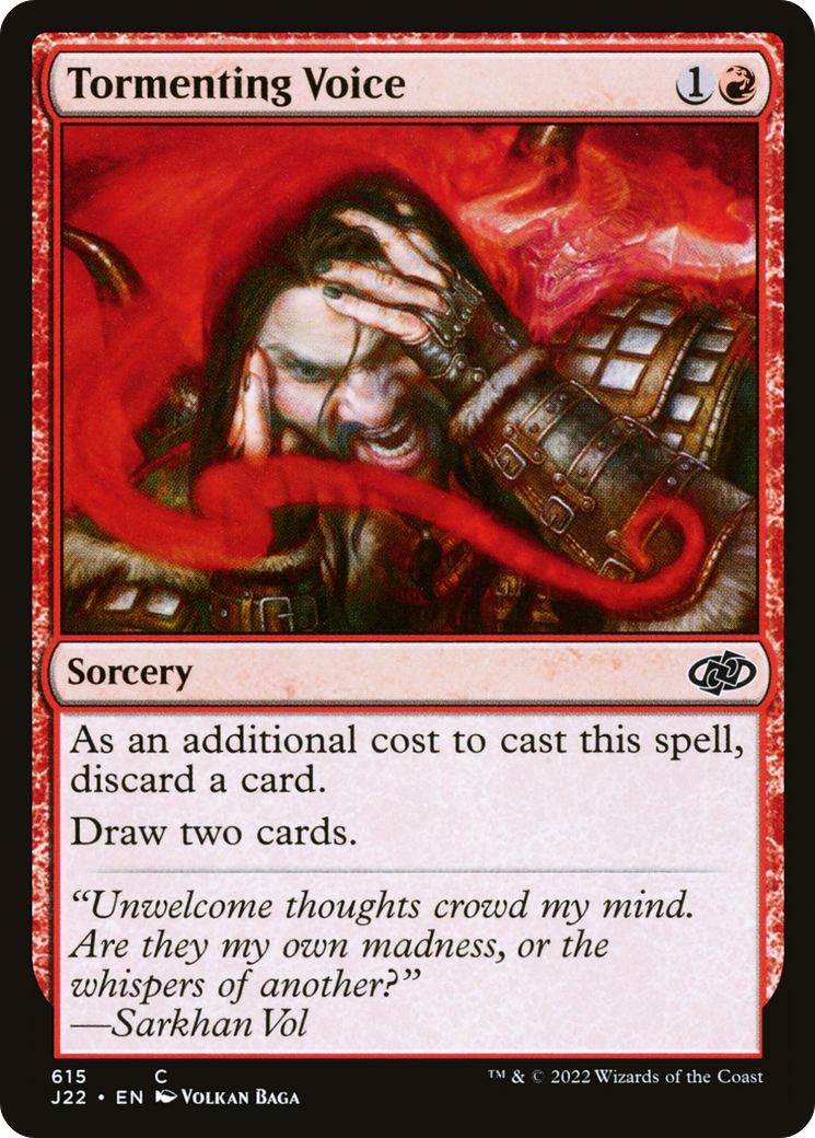 Magic: The Gathering - Tormenting Voice - Jumpstart 2022