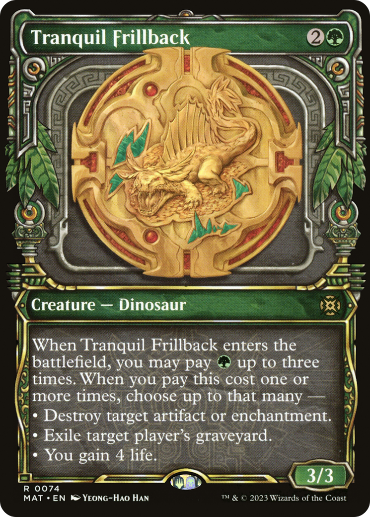 Magic: The Gathering - Tranquil Frillback Foil - March of the Machine: The Aftermath