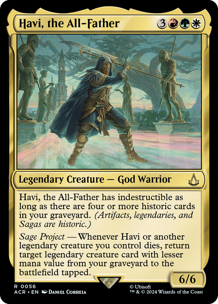 Magic: The Gathering - Havi, the All-Father Foil - Assassin's Creed