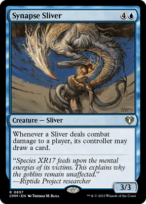 Magic: The Gathering - Synapse Sliver - Commander Masters