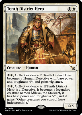 Magic: The Gathering - Tenth District Hero - Murders at Karlov Manor