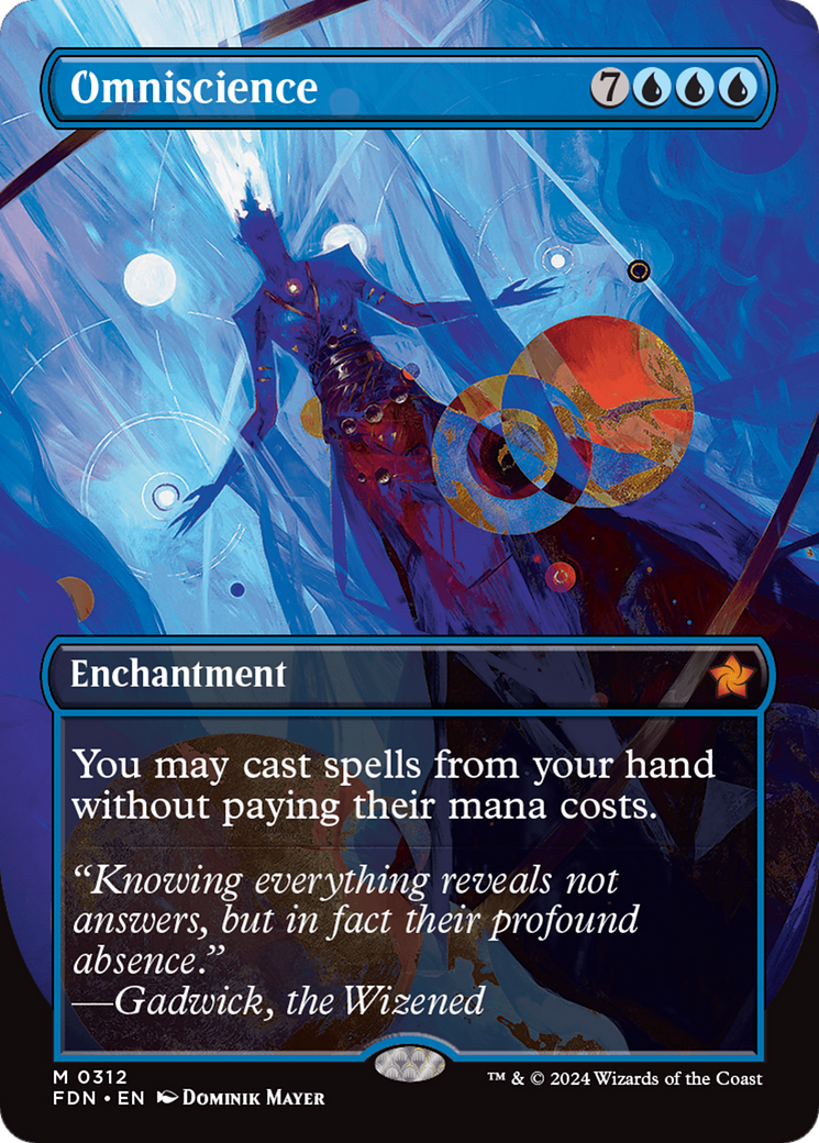 Magic: The Gathering - Omniscience Foil - Foundations