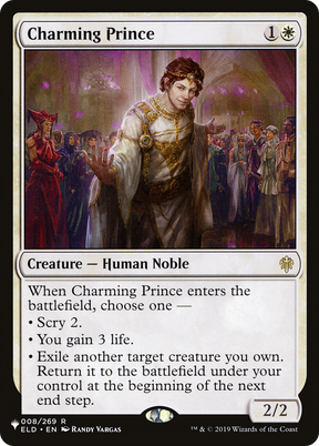 Magic: The Gathering - Charming Prince - The List